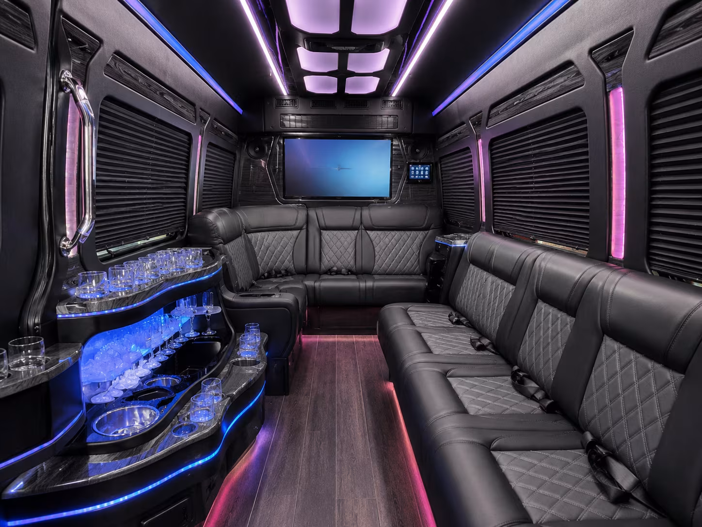 a bus for every grade level heading to the loggerhead marinelife center