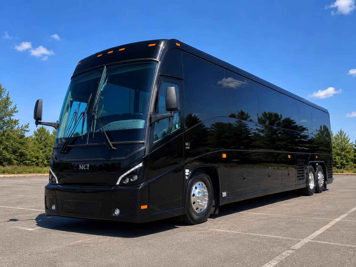 boynton beach charter bus rental exterior