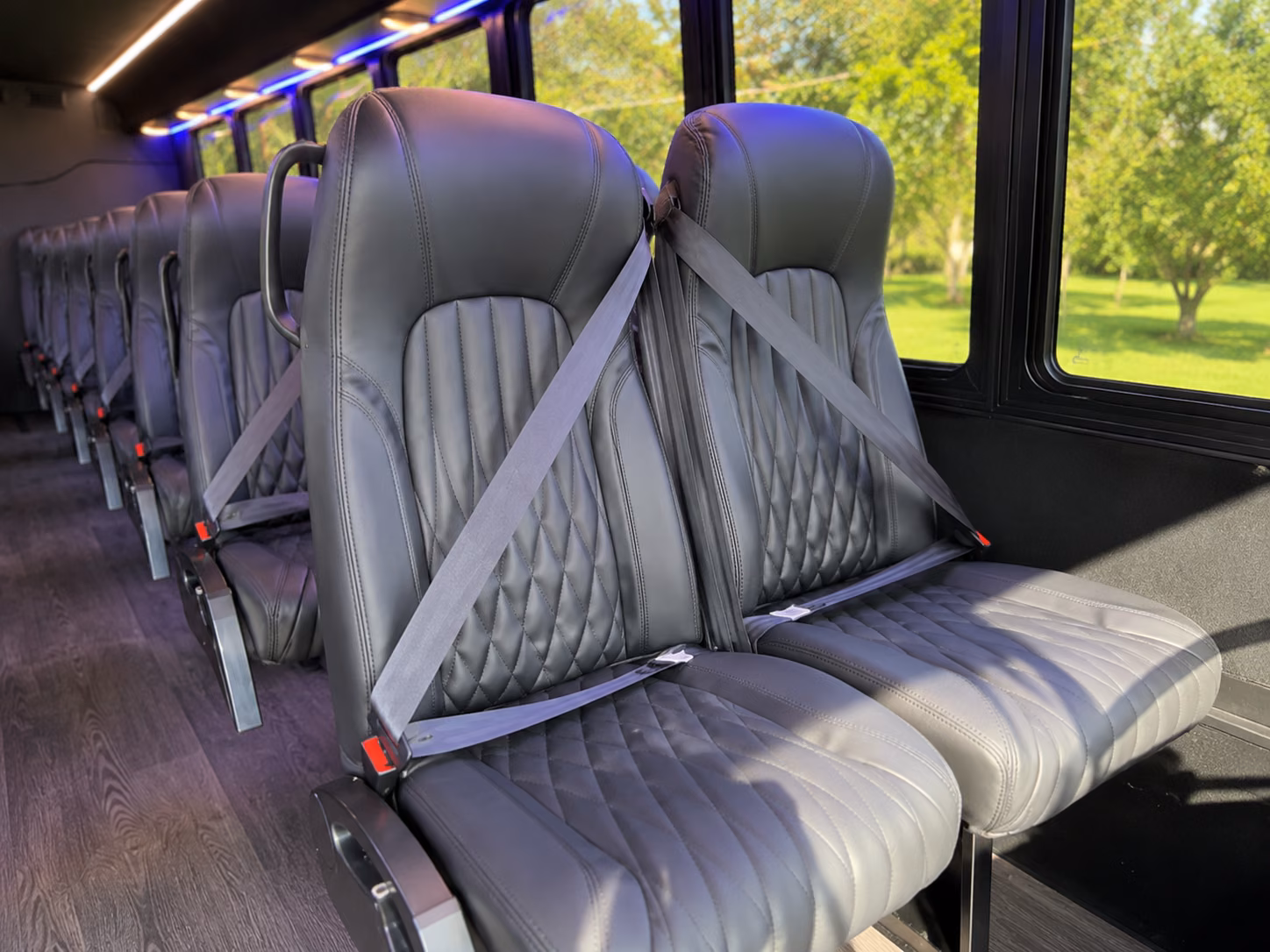 boynton beach employee transportation onboard seating