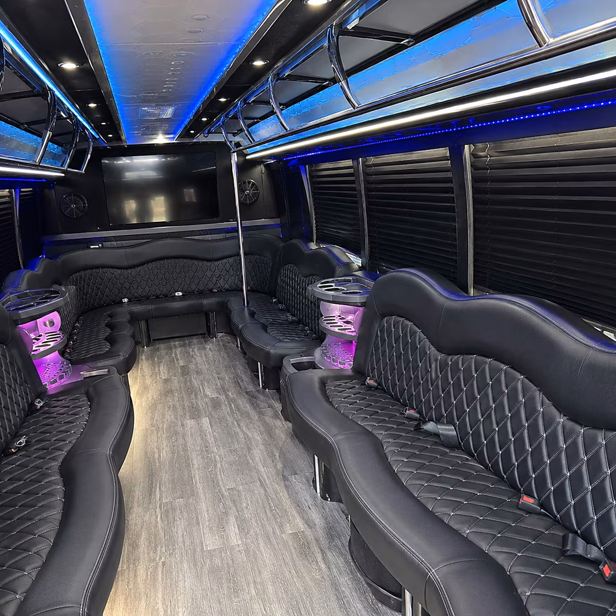boynton beach party bus rentals inside