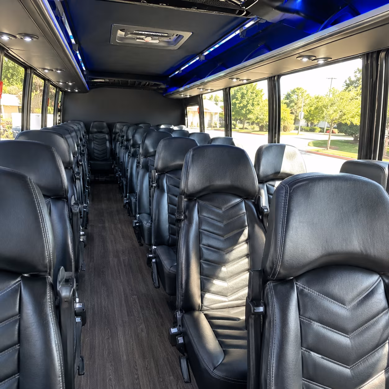 boynton beach wedding transportation onboard seating